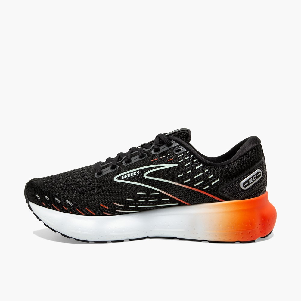 Chaussures Running Route Brooks Glycerin 20 Blanche Argent Femme | KQP-9750522